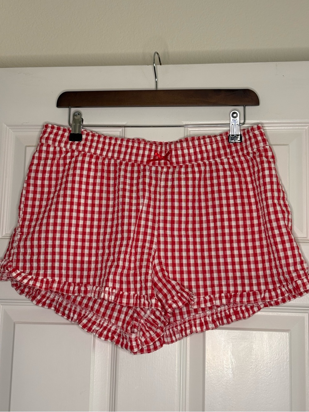 Divided Gingham Shorts